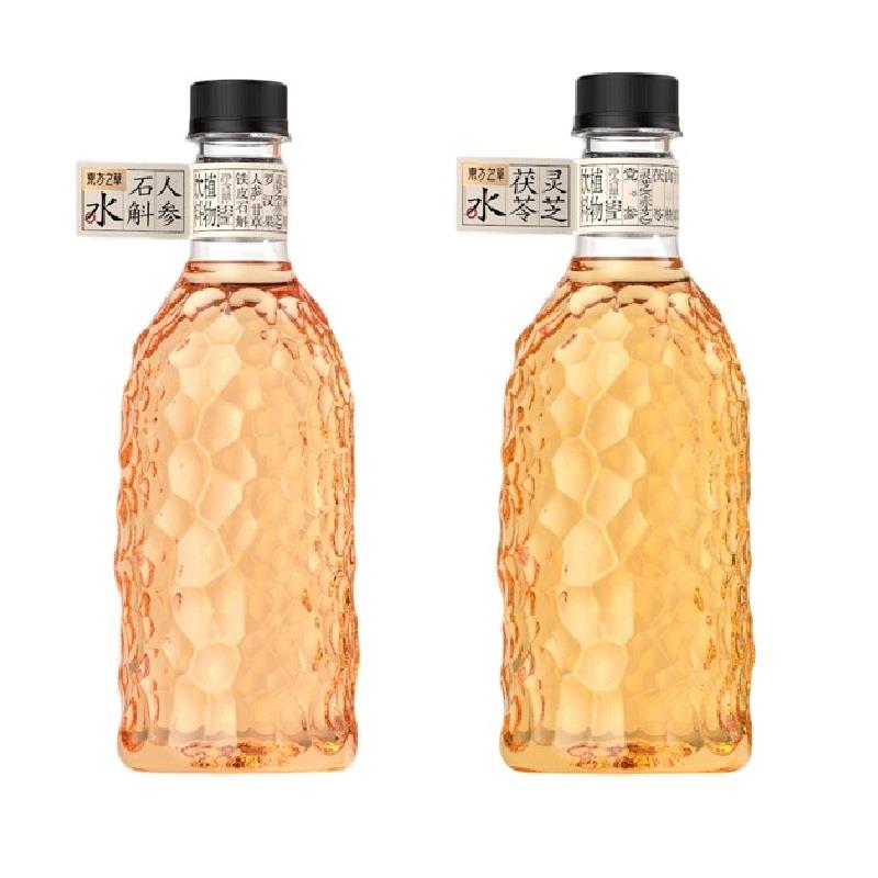 东方之草人参石斛茯苓灵芝水饮品0糖0脂0卡植物饮料550批