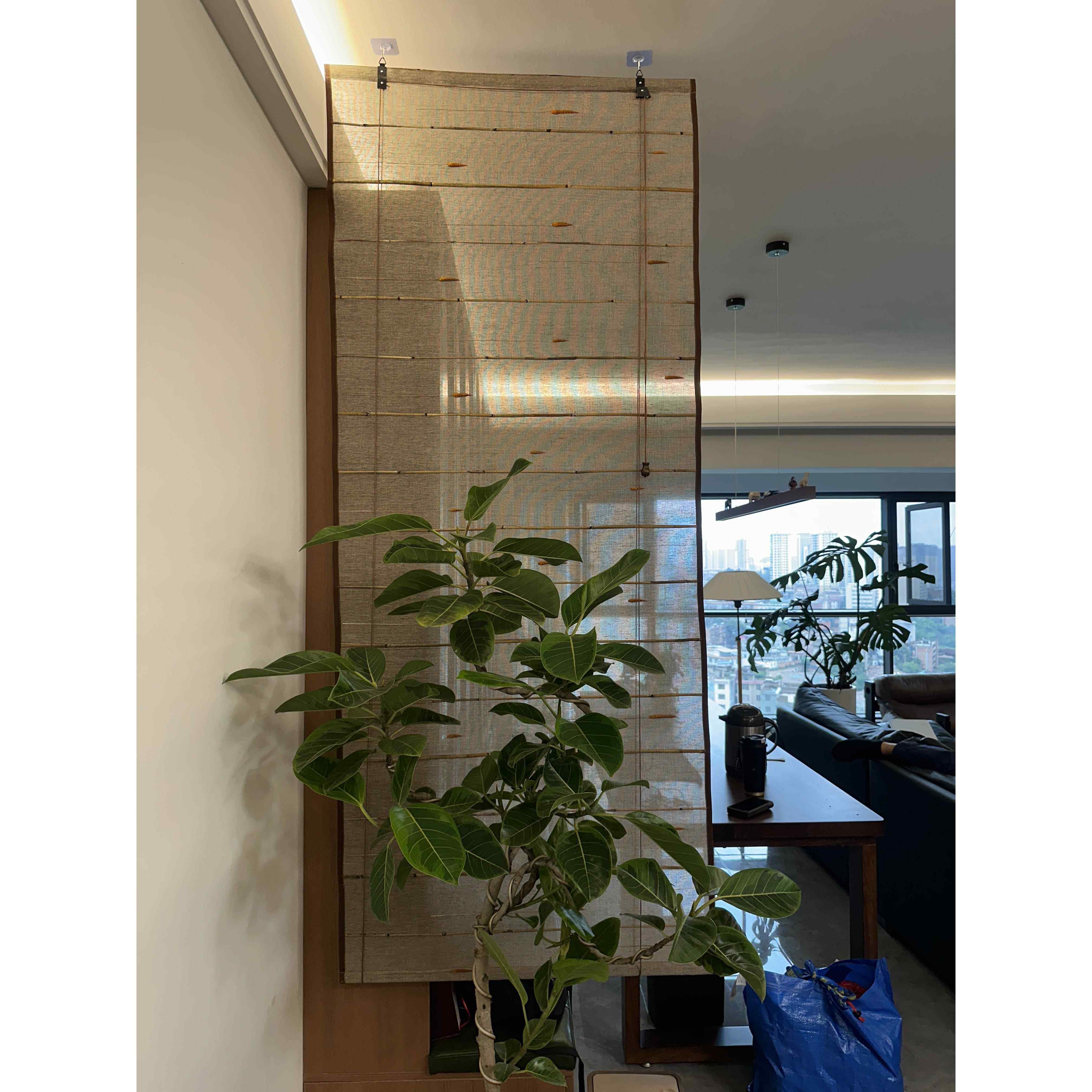 风水帘屏可升降F9755HTM卷帘帘阳台客厅玄关风装软饰隔断门麻布艺,居家布艺,门帘,淘宝优惠券,粉丝福利购,淘宝优惠卷