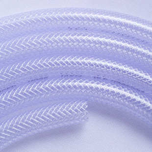 工业加厚塑料软管涤纶蛇皮管PVC网纹软管PVC夹纱管PVC透明软管