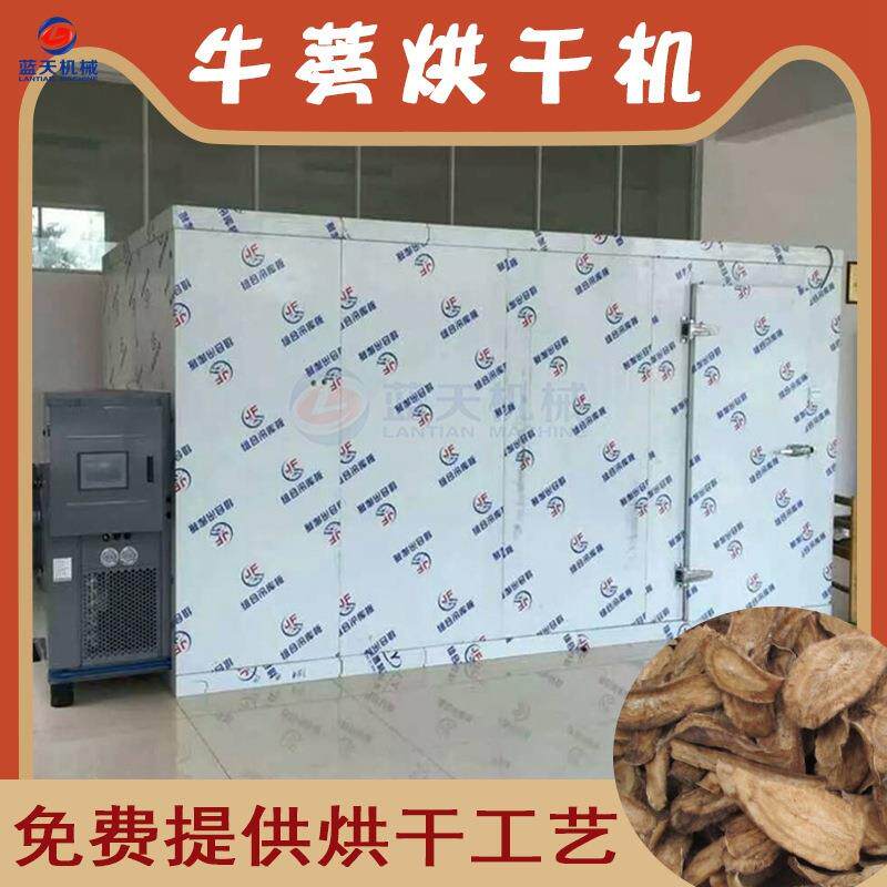 空气能牛蒡子烘干机 全自动大力子恶实东洋参烘干房 牛蒡烘干设备