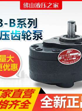 液压齿轮泵CB-B6 B10 B16 B20 B25 B32 B40 B50 B63 B80机械油泵