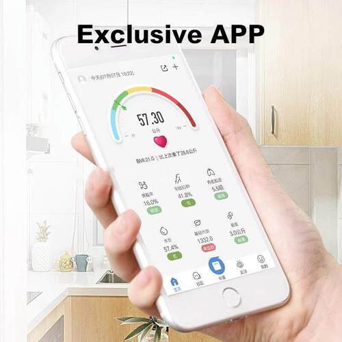 Body fat scale intellient Fat electronic scales English menu