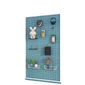 铁艺网片网架铁丝网格幼儿园作品落地展示超市地摊收纳网格展示架