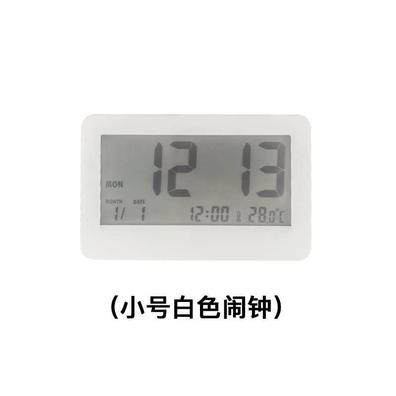 夜光学生数字钟创意led闹钟床头 懒人闹钟电子