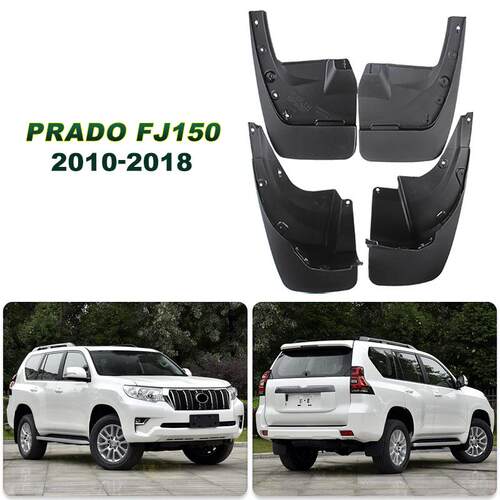适用PRADO FJ150普拉多2010-20款汽车轮胎挡泥板软胶改装升级配件