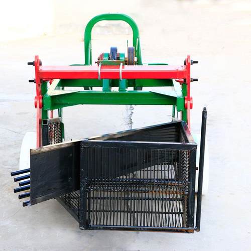 120型宽四轮拖拉机带幅花生罗收获UDB抖土干净花生机胡卜收获机