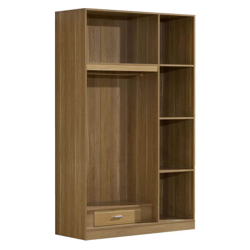 新款直销简约现代板式衣柜两二三门四五门简易组合衣柜卧室整体木