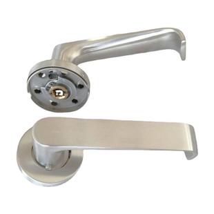 心304不锈钢分BMH024体式 卧拉室门锁手房间木门门精铸实工程酒店