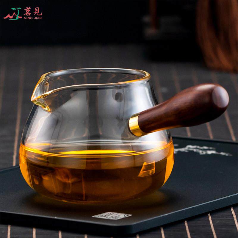 包邮加厚分茶器公道杯玻璃茶海茶漏一体套装泡茶壶功夫茶具杯