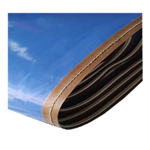 特氟龙高温布传送带耐化学腐蚀烘干食品用的传送布带蓝色抗黏