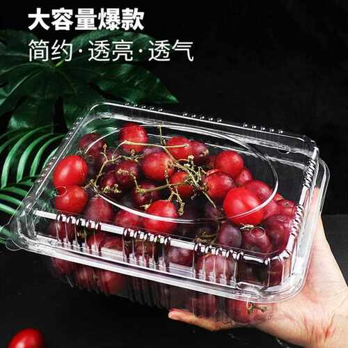 水果打包盒杨梅莲拼盘果切 盒PET透JOS明料包装盒榴一次性水果塑