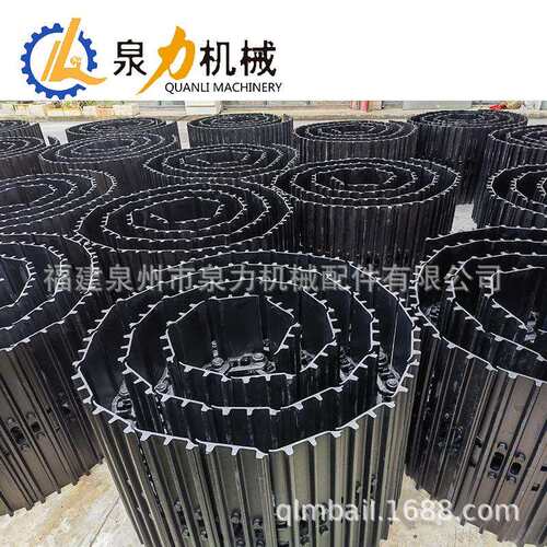 挖掘机四条轮一带厂家钩底机链链带支重轮托链轮驱动齿MCU配件履