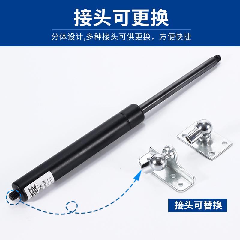 气弹簧液压杆支撑杆上翻门气压杆宣传栏床用气压杆伸缩气动杆重型