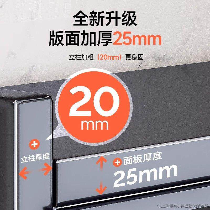 大福熊加长1.2米网红厨房橱柜餐边柜置物架落地收纳柜防水杂物柜