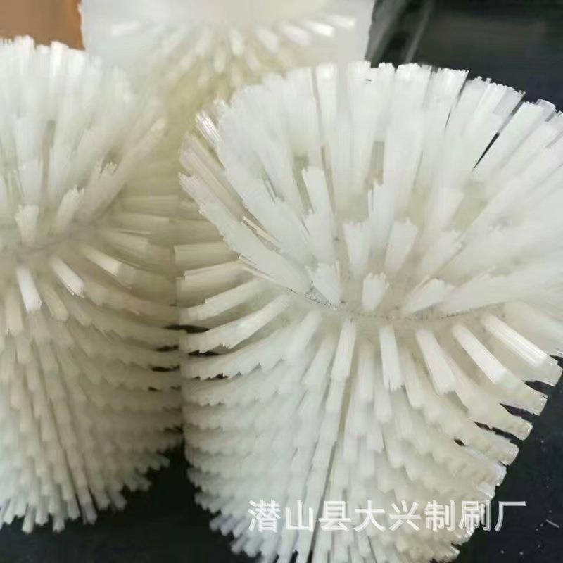 生产自动擦鞋机毛刷 洗鞋洗靴毛刷辊 工业打磨拼装轮刷 支持定