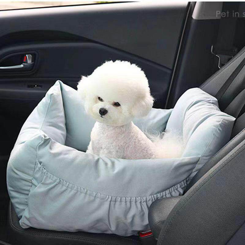 车载狗狗窝猫窝狗狗汽车坐垫中小型宠物副驾驶狗窝猫窝座椅一件