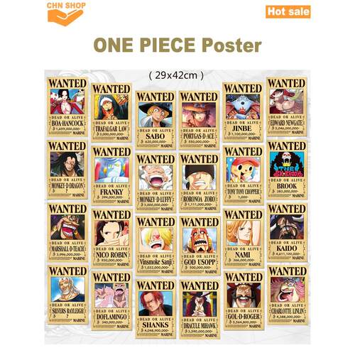 Monkey D.Luffy poster one piece poster complete rew ONEPIECE