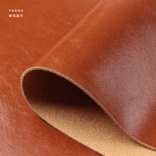 超纤皮革批发1.4mm耐磨加厚复古箱包鞋 材皮料沙发皮油蜡皮超纤