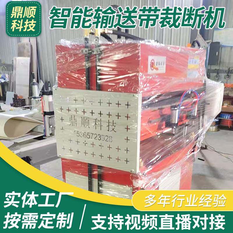 智能输送带裁断机压机皮鞋箱包下料机服装无纺布海棉裁断机