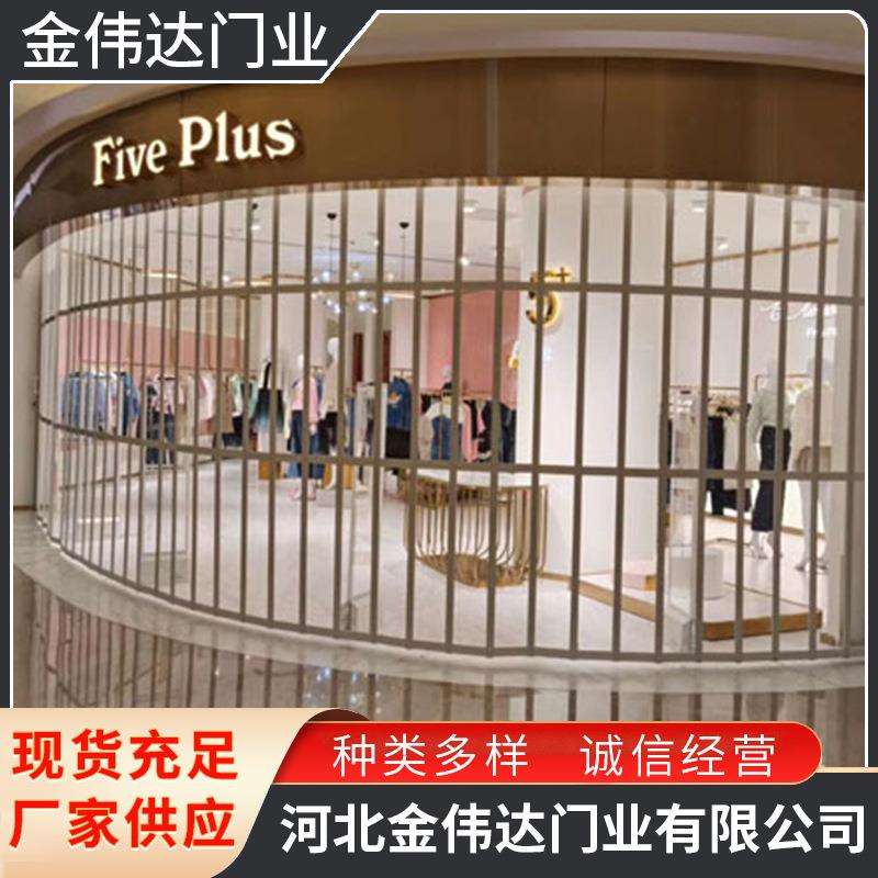 现货水晶折叠门厂家生产门窗门全国供应商铺折叠门 水晶卷闸门