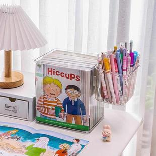 raz绘本收纳盒儿童牛津树分级阅读桌面小书架整理神器置物架分类