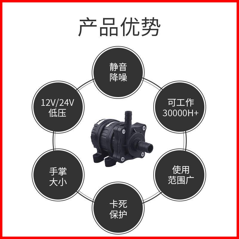 zksj中科世纪DC40工业泵增压直流泵12v24V加压潜水泵机械泵高扬程