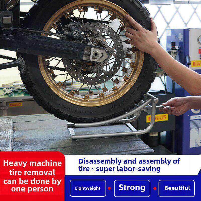 摩托车重型摩托车维修工具起吊车架起吊后轮胎更换辅助轮胎起吊0