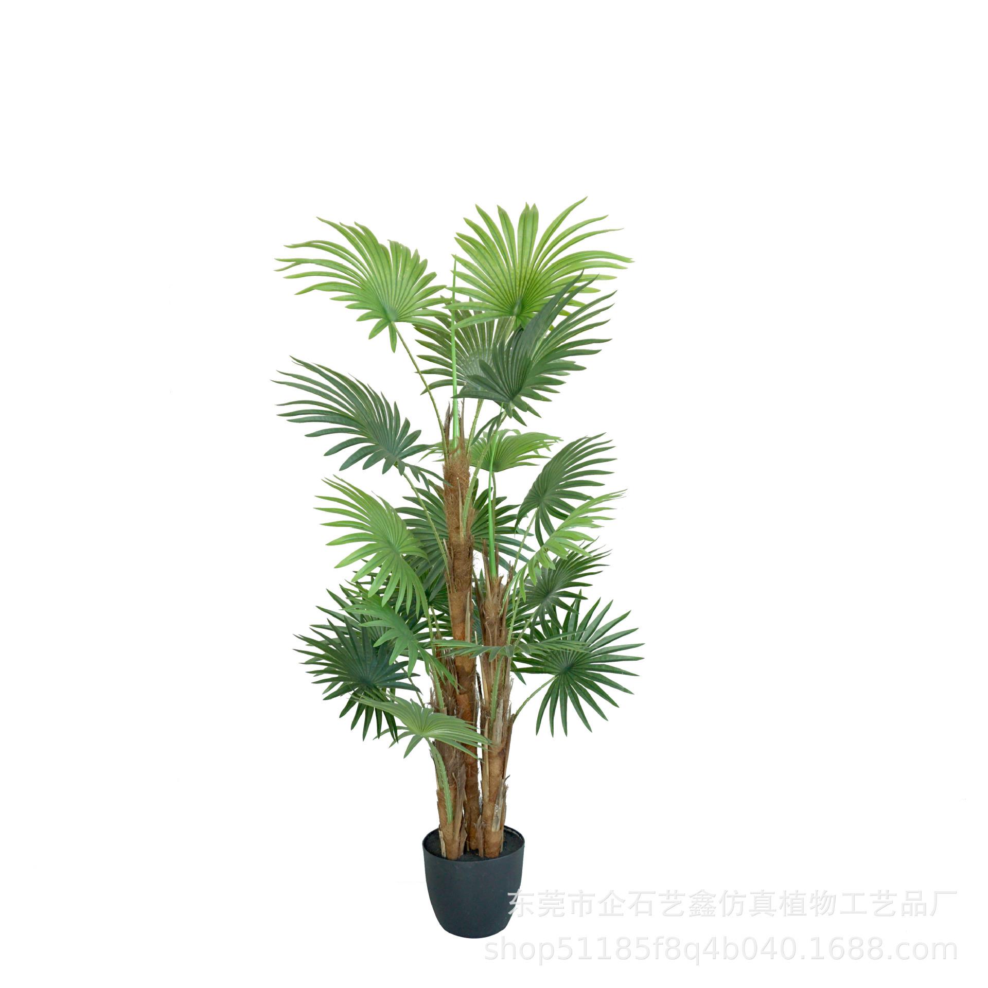 热带大型仿真绿植加州蒲葵落地盆栽客厅装饰摆件棕葵假树植物盆景
