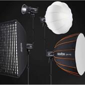 godox牛摄影灯led数字sl60w媒体补神直播间影设备太阳灯灯棚光灯