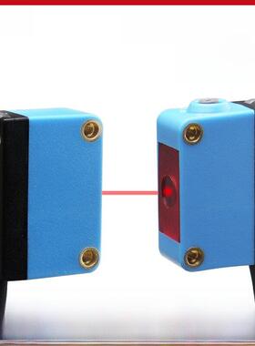 方形激光通束光电开关传感器E3Z-T61-Bgs四线制抗变频器干扰传感