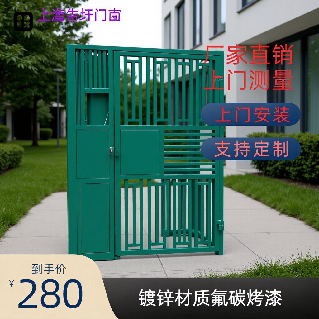 小区楼宇对讲不锈钢道门