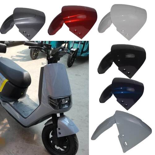 适用于 于金箭R320电动车前泥板前轮挡泥瓦前挡水前轮泥壳