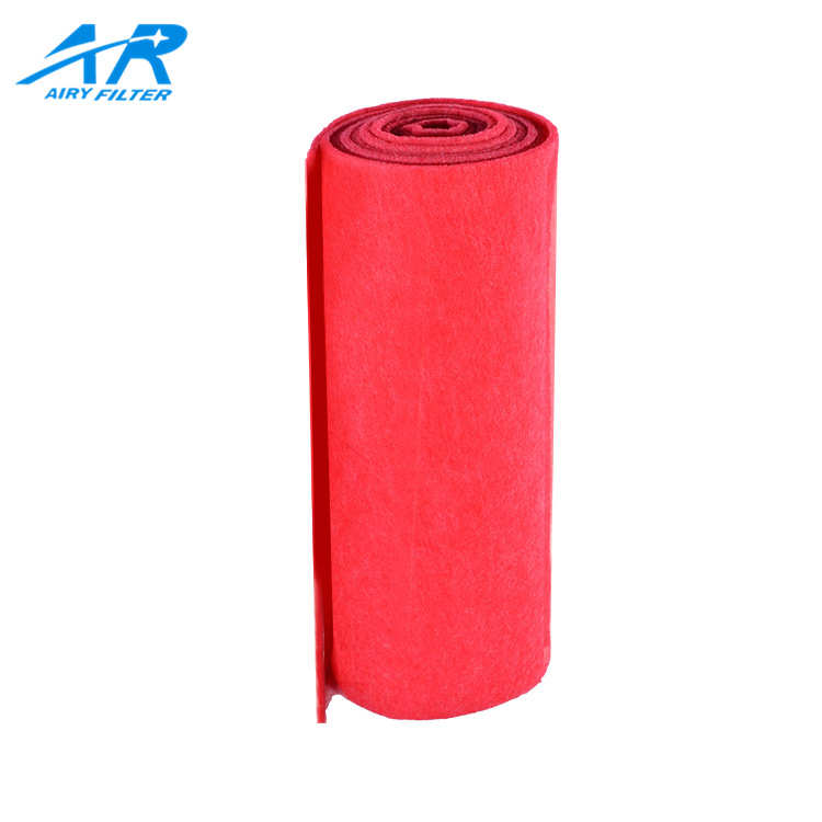 厂家现货 g4红色过滤网静电过滤棉 进风口防尘空气净化过滤器红棉