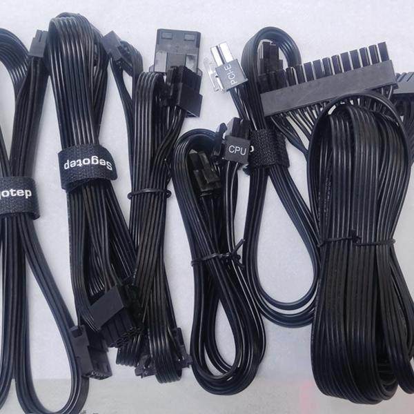 鑫谷GM850w750w 模组电源线 8p显卡线 sata硬盘线 cpu供电线24p线