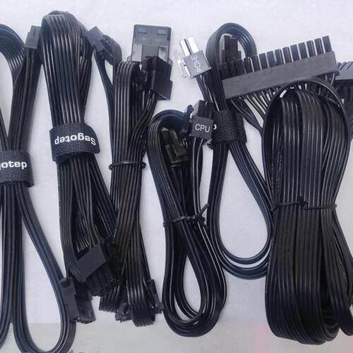 鑫谷GM850w750w 模组电源线 8p显卡线 sata硬盘线 cpu供电线24p线