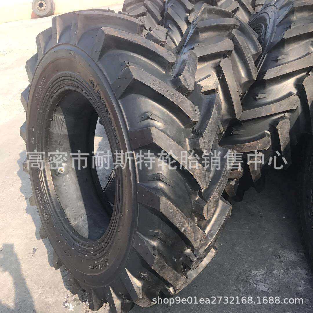 农用拖拉机 人字花纹13.6-24 R-1 农机具轮胎