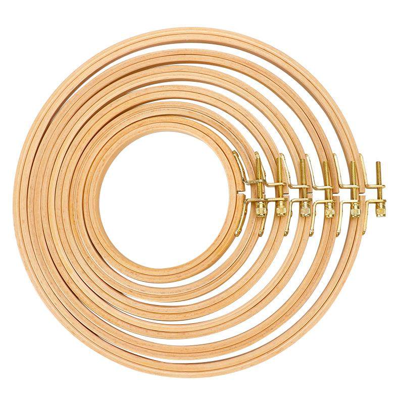 圆形竹绣圈十字绣花绷子可调节绣花绷子手工DIY刺绣框绣箍工具,居家布艺,其他/配件/DIY/缝纫,淘宝优惠券,粉丝福利购,淘宝优惠卷