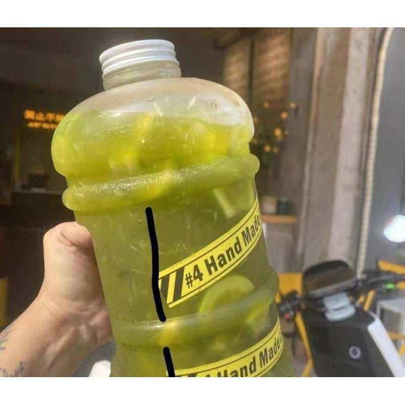 2.2升3升4升5升吨吨桶外卖可乐酒水打包桶食品级塑料桶加厚,户外/登山/野营/旅行用品,水桶,淘宝优惠券,粉丝福利购,淘宝优惠卷