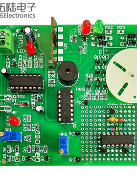 触摸启停倒车控制电路DIY电子焊接套件故障检修技能竞赛JS-56-216