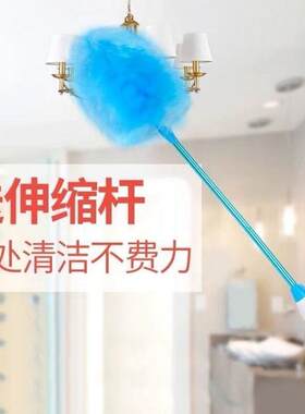 电动除尘鸡毛掸子静电全自动鸡毛扫灰家用缝隙灰尘清洁神器车用