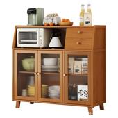 餐边柜厨房靠墙多功能桌边备餐柜碗柜家用现代客厅多层简易储物柜