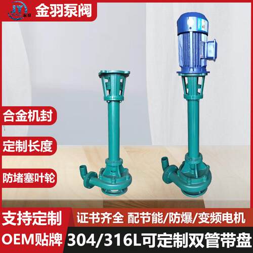 NL100-7单管双管液下泥浆泵切割型无堵塞排污泵池塘淤泥输送泵