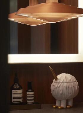 现代轻奢家居怪兽造型摆件样房民宿电视柜味创板意ES-A6494独角兽