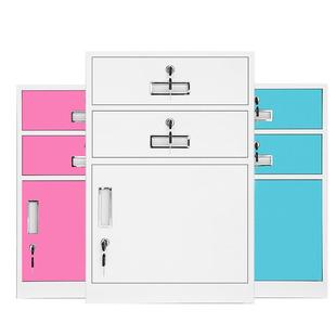 钢办公SJ AG092文件阳柜矮柜铁皮桌下柜屉资料收纳柜带锁制台工具