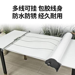 户外晒衣绳阳台室外壁挂晾衣器承重力强晾晒晾衣绳绳索壁挂式