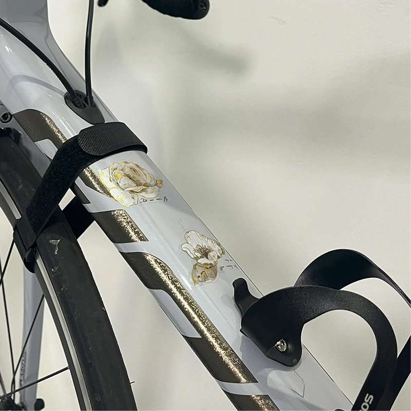自行车贴纸涂装印花装饰公路山地车车架改装贴纸防水防晒遮挡划痕