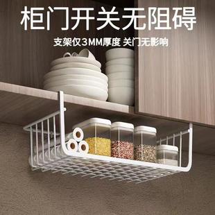 厨房收纳篮分层置物架学生寝室收纳筐衣柜宿舍书桌收纳挂篮代发