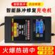 双向无极纯铜大功率12v24v通用汽车机车电动车智能蓄电池充电器