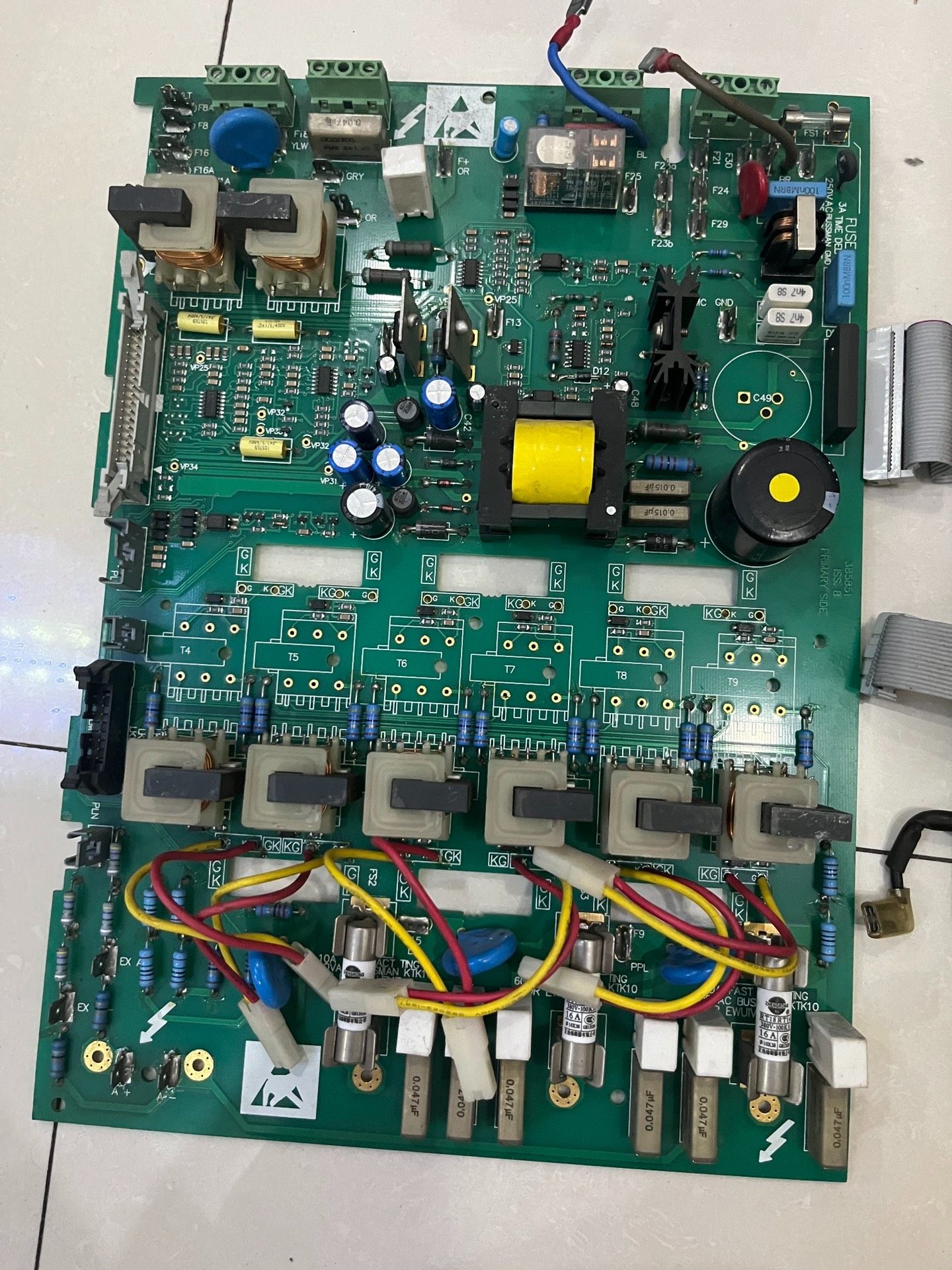 欧陆直流调速器，原装拆机，成色很新，功能完好，两块板一起出7