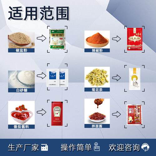 四边封包包装机全自动多能功定包装量设备立式螺丝五金配DYD-190